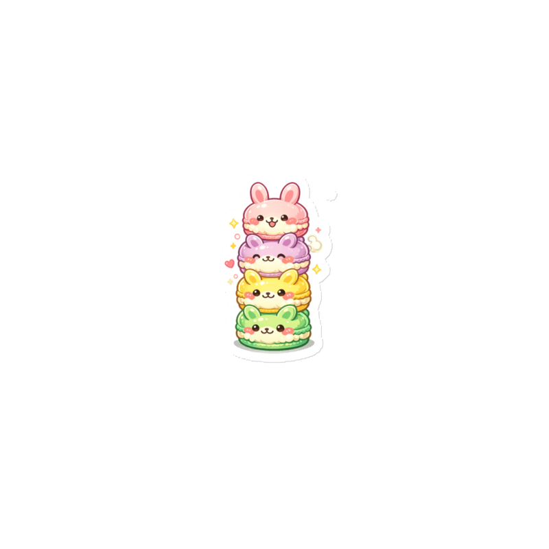 Bunny Macaron Magnet