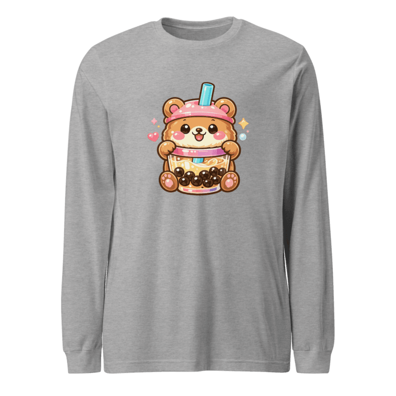 Bubble Tea Bear Long Sleeve