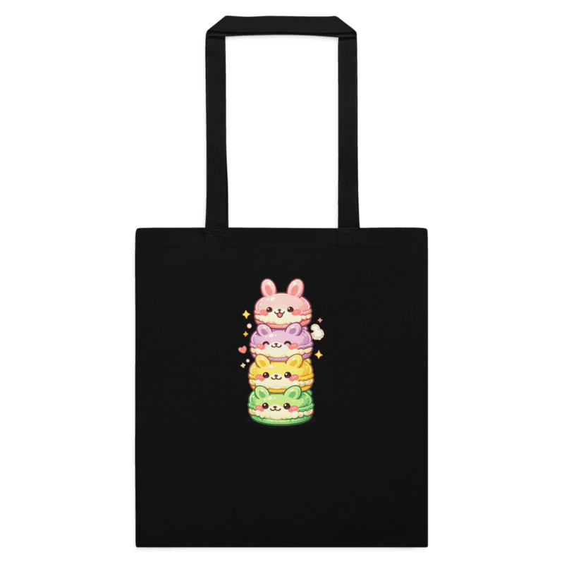 Bunny Macaron Tote Bag
